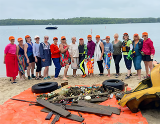 Old Ladies Against Underwater Garbage